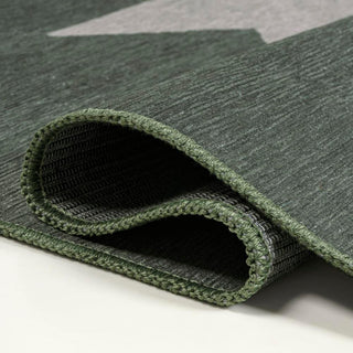 Chayton Minimalist Geometric Machine-washable Area Rug