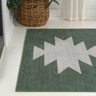 Chayton Minimalist Geometric Machine-washable Area Rug