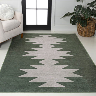 Chayton Minimalist Geometric Machine-washable Area Rug