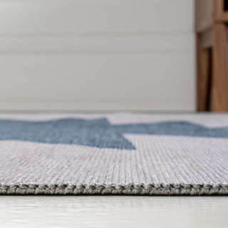 Chayton Minimalist Geometric Machine-washable Area Rug