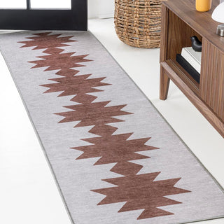 Chayton Minimalist Geometric Machine-washable Area Rug
