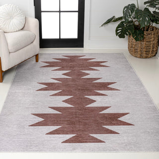 Chayton Minimalist Geometric Machine-washable Area Rug