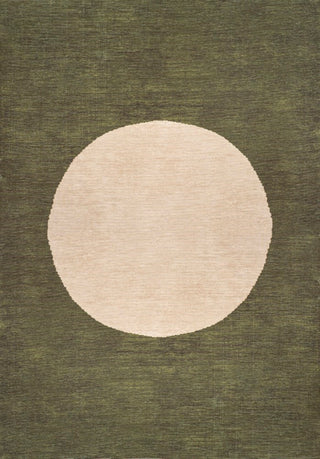 Cirkel Minimalist Geometric Dot Machine-washable Area Rug