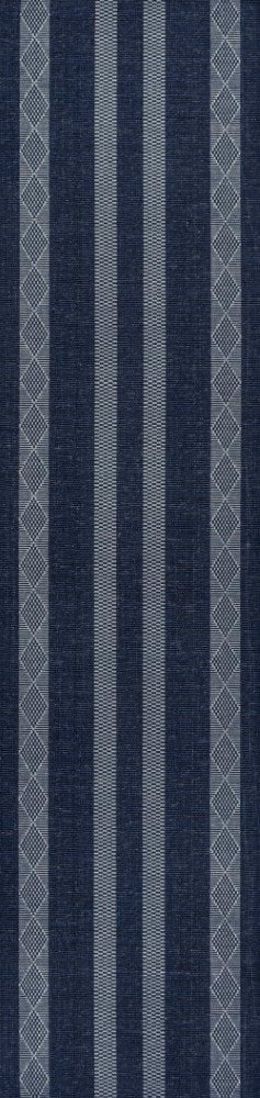 Nautisk Trellis Stripe Machine-washable Area Rug