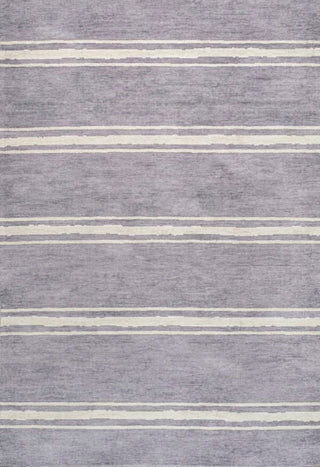 Bande Distressed Ticking Stripe Machine-washable Area Rug