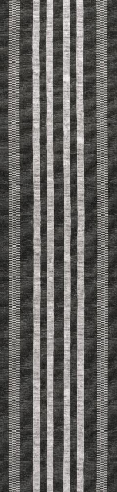 Vichy Geometric Striped Machine-washable Area Rug - JONATHAN Y