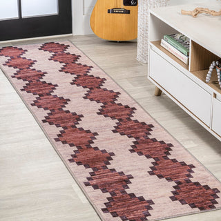 Timantii Modern Trellis Kilim Area Rug