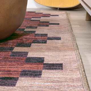 Timantii Modern Trellis Kilim Area Rug
