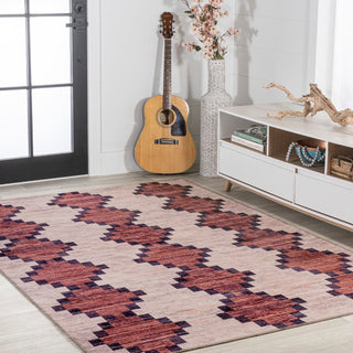 Timantii Modern Trellis Kilim Area Rug