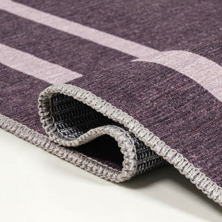 Sloane Classic 2-stripe Border Washable Area Rug