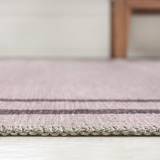 Sloane Classic 2-stripe Border Washable Area Rug