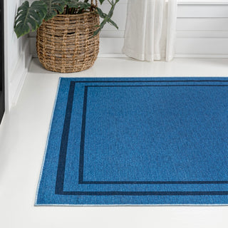 Sloane Classic 2-stripe Border Washable Area Rug