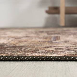 Chapell Chenille Mid-century Medallion Machine-washable Area Rug - JONATHAN Y