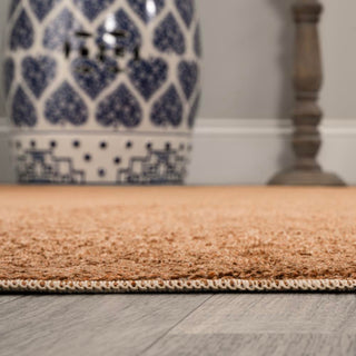 Twyla Classic Solid Low-Pile Machine-Washable Area Rug - JONATHAN Y