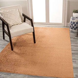 Twyla Classic Solid Low-Pile Machine-Washable Area Rug - JONATHAN Y