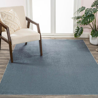 Twyla Classic Solid Low-Pile Machine-Washable Area Rug - JONATHAN Y