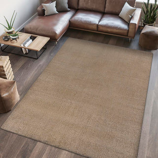 Twyla Classic Solid Low-Pile Machine-Washable Area Rug