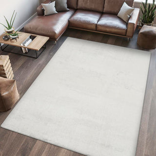 Twyla Classic Solid Low-Pile Machine-Washable Area Rug