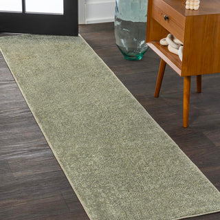 Twyla Classic Solid Low-Pile Machine-Washable Area Rug