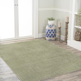 Twyla Classic Solid Low-Pile Machine-Washable Area Rug