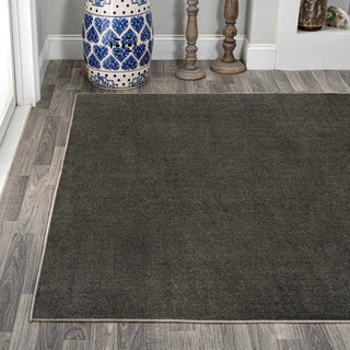 Twyla Classic Solid Low-Pile Machine-Washable Area Rug