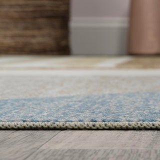 Algae Abstract Glam Botanical Machine-washable Area Rug - JONATHAN Y