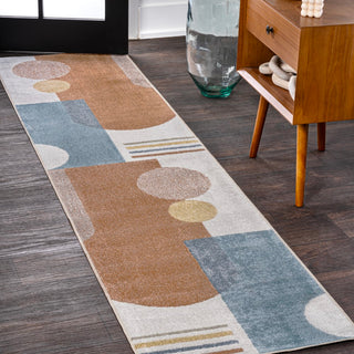 Slinger Modern Kids & Novelty Collage Machine-washable Area Rug
