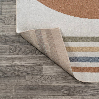 Slinger Modern Kids & Novelty Collage Machine-washable Area Rug