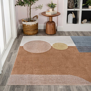 Slinger Modern Kids & Novelty Collage Machine-washable Area Rug