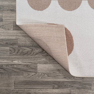 Riley Abstract Coastal Kids & Novelty Machine-washable Area Rug