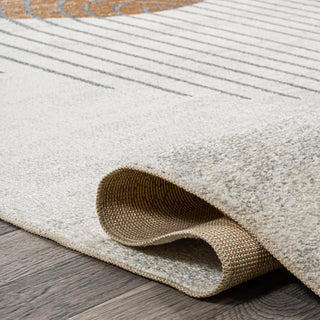 Kallax Geometric Modern Low-Pile Machine-Washable Area Rug - JONATHAN Y