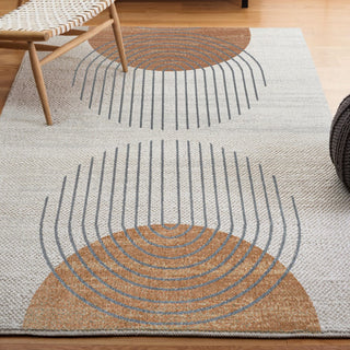 Kallax Geometric Modern Low-Pile Machine-Washable Area Rug - JONATHAN Y