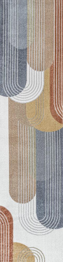 Arches Contemporary Minimalist Machine-washable Area Rug - JONATHAN Y
