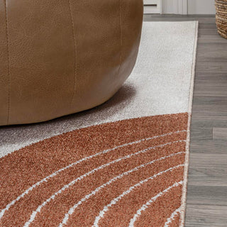 Arches Contemporary Minimalist Machine-washable Area Rug - JONATHAN Y