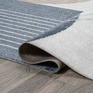 Arches Contemporary Minimalist Machine-washable Area Rug - JONATHAN Y