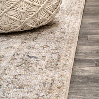 Koda Vintage Native American Medallion Machine-washable Area Rug