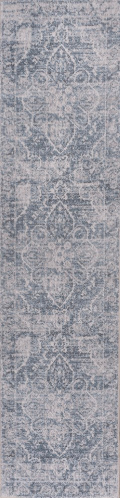 Shaii Global Medallion Low-Pile Machine-Washable Area Rug - JONATHAN Y