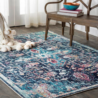 Zafra Vintage Medallion Area Rug - JONATHAN Y