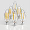Vintage Non-Dimmable C35-4W LED Edison Glass Bulbs with E12 Base
