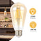 Vintage Non-Dimmable ST58-4W LED Edison Glass Bulbs with E26 Base