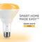 Smart BR30 Dimmable Light Bulb - Dimmable Color Changing LED; Compatible with Alexa and Google Home Assistant