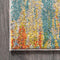 Contemporary Pop Modern Abstract Vintage Waterfall Area Rug