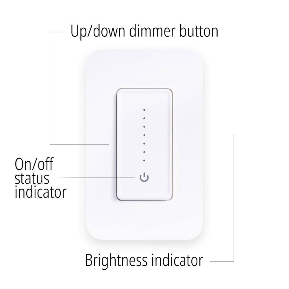 JONATHAN Y Lighting PLG1000B White Smart Plug Remote App Control