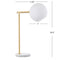 Charles 20.5" Metal/Marble LED Table Lamp