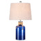 Azure 23.5" Glass Bottle LED Table Lamp