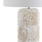 Rosette 28.5" Seashell/Resin/Crystal LED Table Lamp
