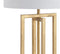 Anya 20.25" Metal/Marble LED Table Lamp