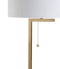 Alyssa 24.5" Metal/Marble LED Table Lamp