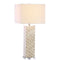Daniel 30.5" Seashell/Crystal LED Table Lamp