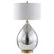Sasha 30.75" Glass/Metal LED Table Lamp